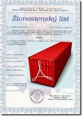 Živnostenský list - Překlady - IKON 002