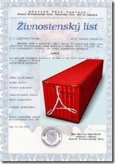 Živnostenský list - Výuka - IKON 002